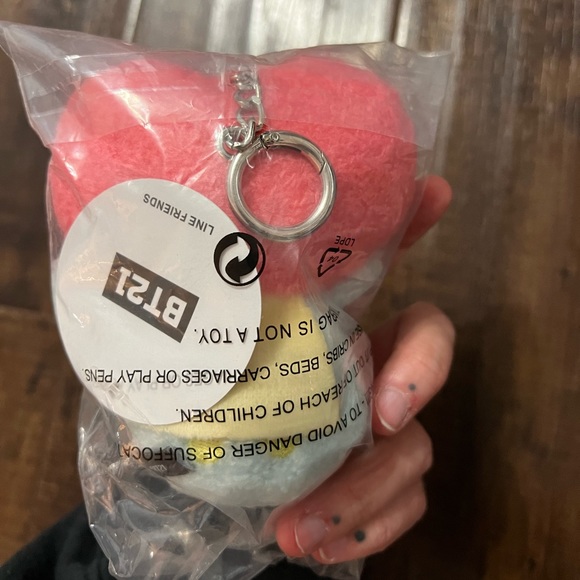 NWT BT21 Tata Plushie Keychain! - Picture 4 of 5